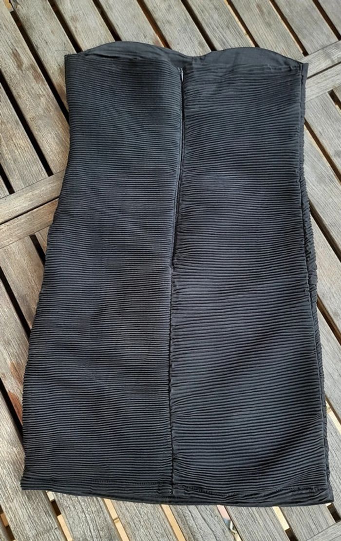 Robe bustier noire moulante L - photo numéro 2