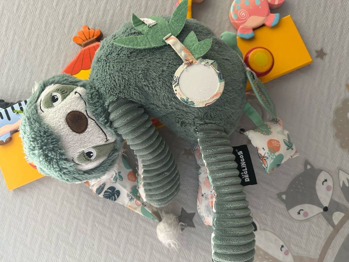 Peluche d'activités Chillos le paresseux - photo numéro 2