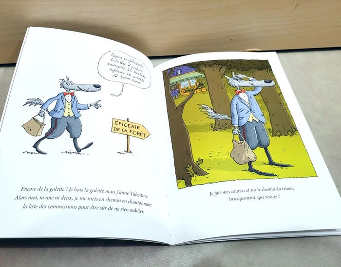 🌺 Livre (école des loisirs) : Parole de loup - photo numéro 3