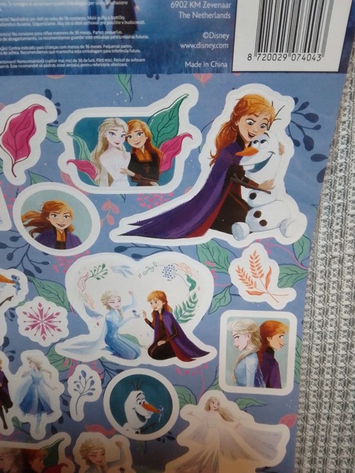 Autocollants Stickers x2 Disney Frozen/ La Reine des Neiges - photo numéro 5