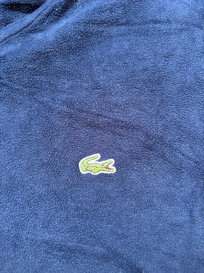Veste Polaire Lacoste Vintage - photo numéro 3