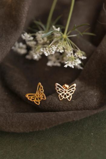 Boucles d'oreilles papillons