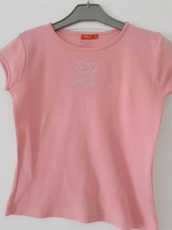 Tee-shirt manches courtes fille 6ans
