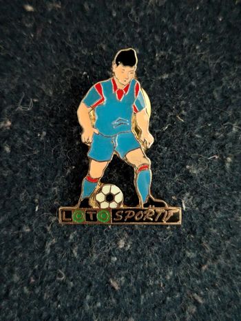 Pins Loto sportif foot