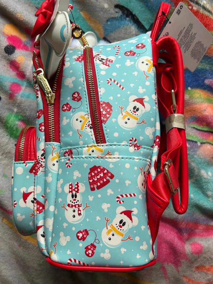 Sac à dos loungefly Disney bonhomme de neige et ears - photo numéro 9