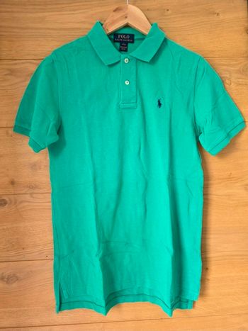 Polo vert Ralph lauren taille 16 ans - S homme