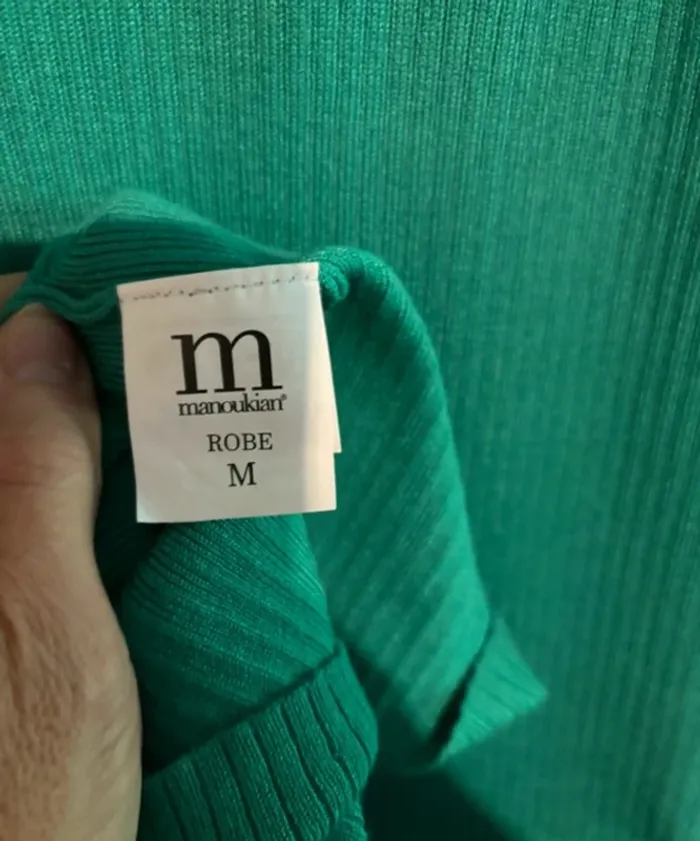 💚 Robe Manoukian verte – Neuve avec étiquette – Taille M - photo numéro 4
