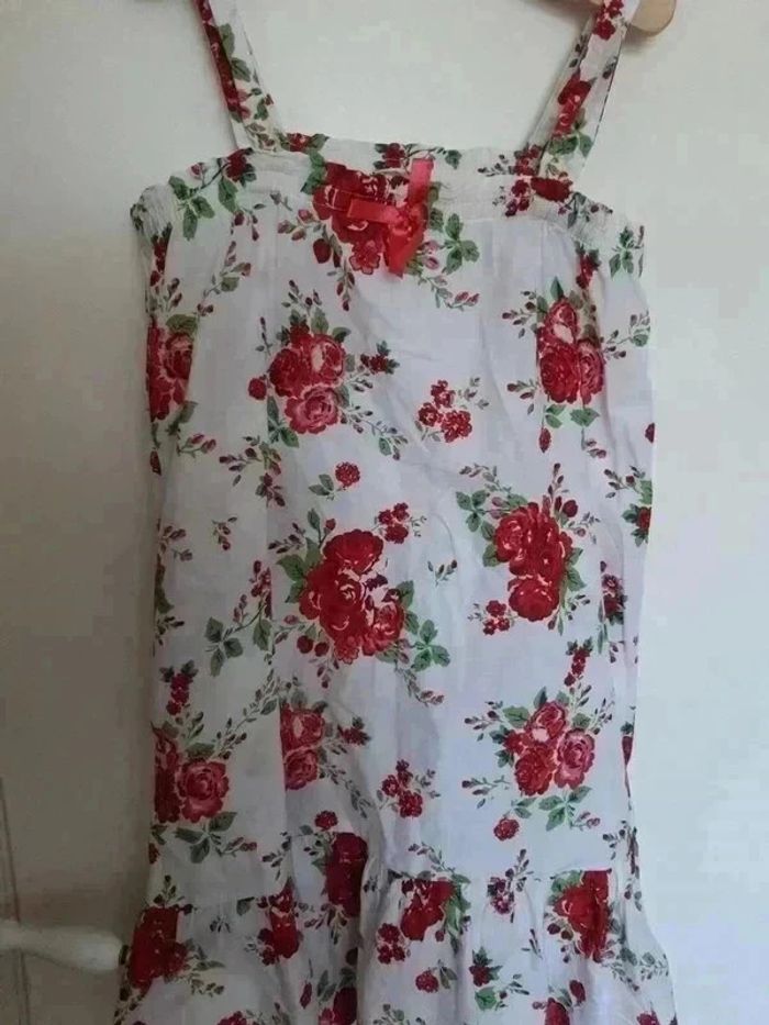 Robe fleurs rose 5 /6 ans H&M - photo numéro 4