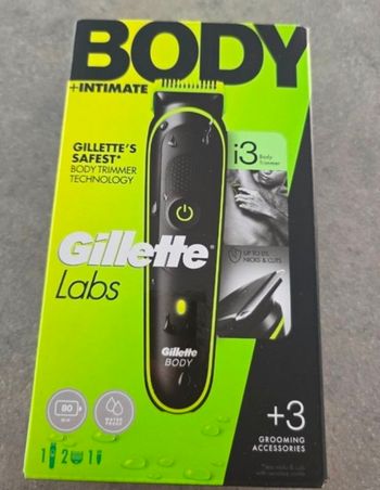 Gilette labs body intimate