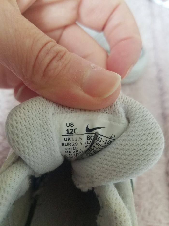 Basketd Nike garçon t 29,5 bon état général - photo numéro 5