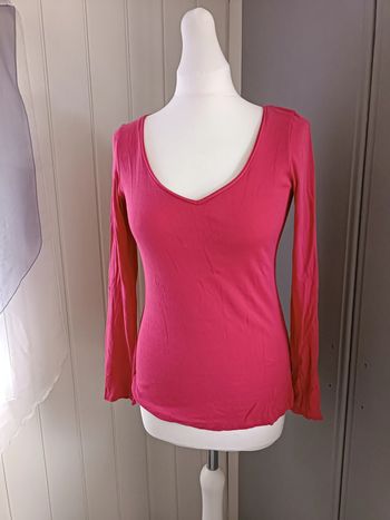 lot T shirts manches longues Camaieu