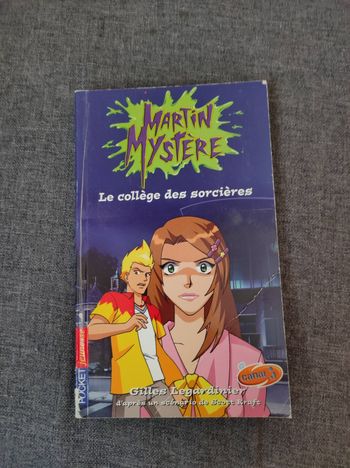 Livre Martin Mystère le collège des sorcières