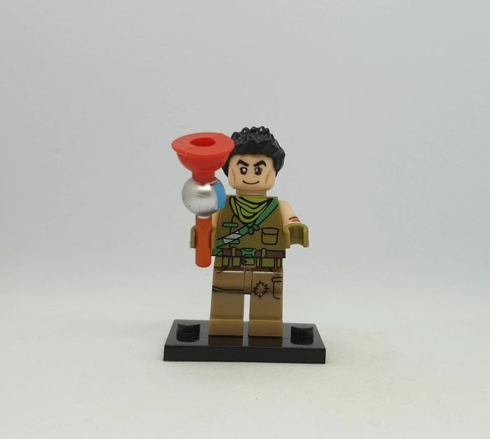 🎮 Figurine Fortnite - Default Skin No.2 - (Style Lego) 🎮
