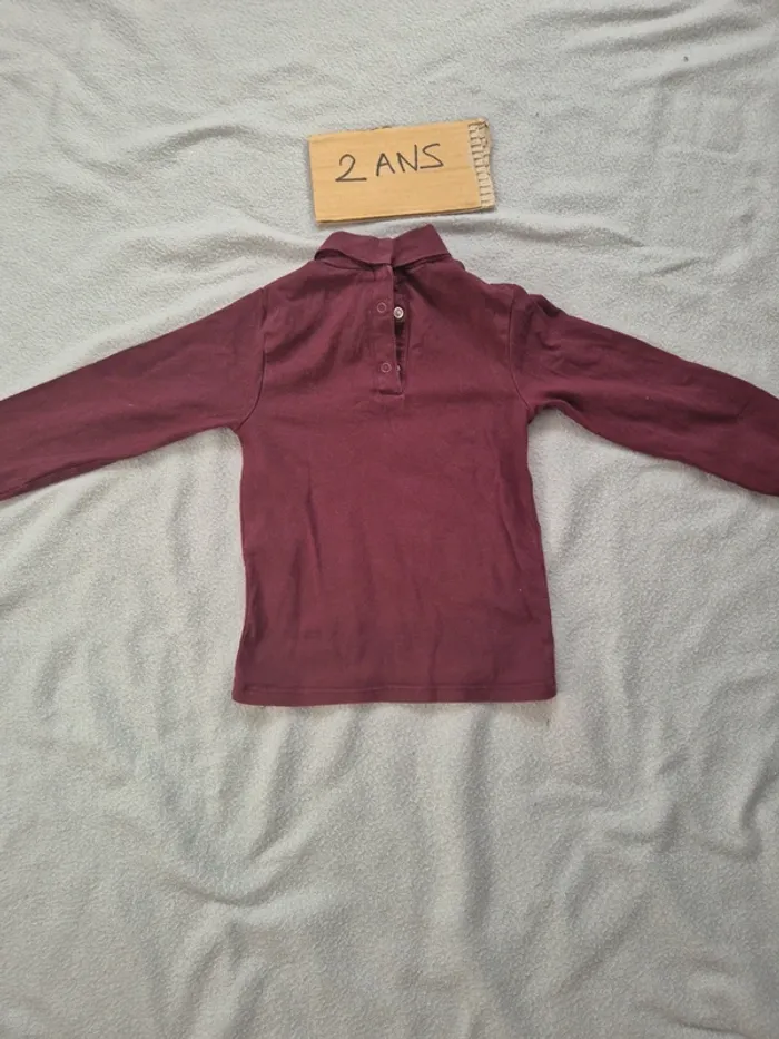T-shirt col roule 24 mois kiabi - photo numéro 6