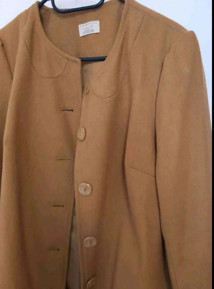 Manteau en laine  taille  42 - photo numéro 3