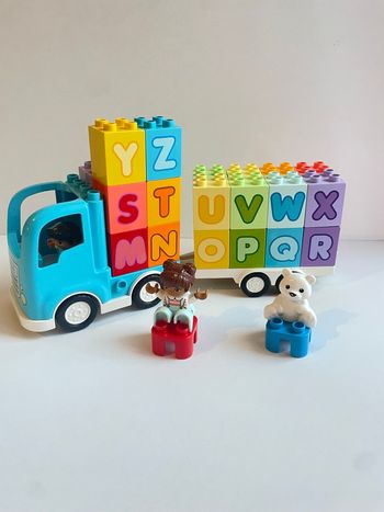 Lego duplo Le camion de l’alphabet