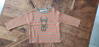 Tee-shirt, Obaïbi, 12 mois, neuf.
