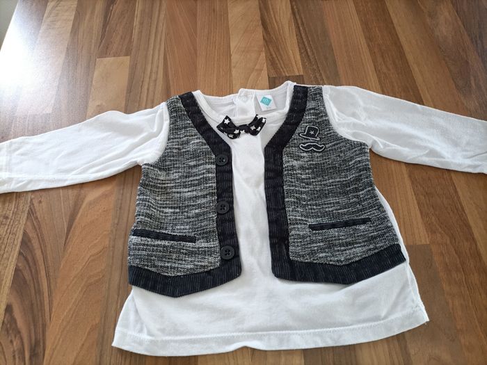 Tee-shirt costard Tex 9 mois - photo numéro 3