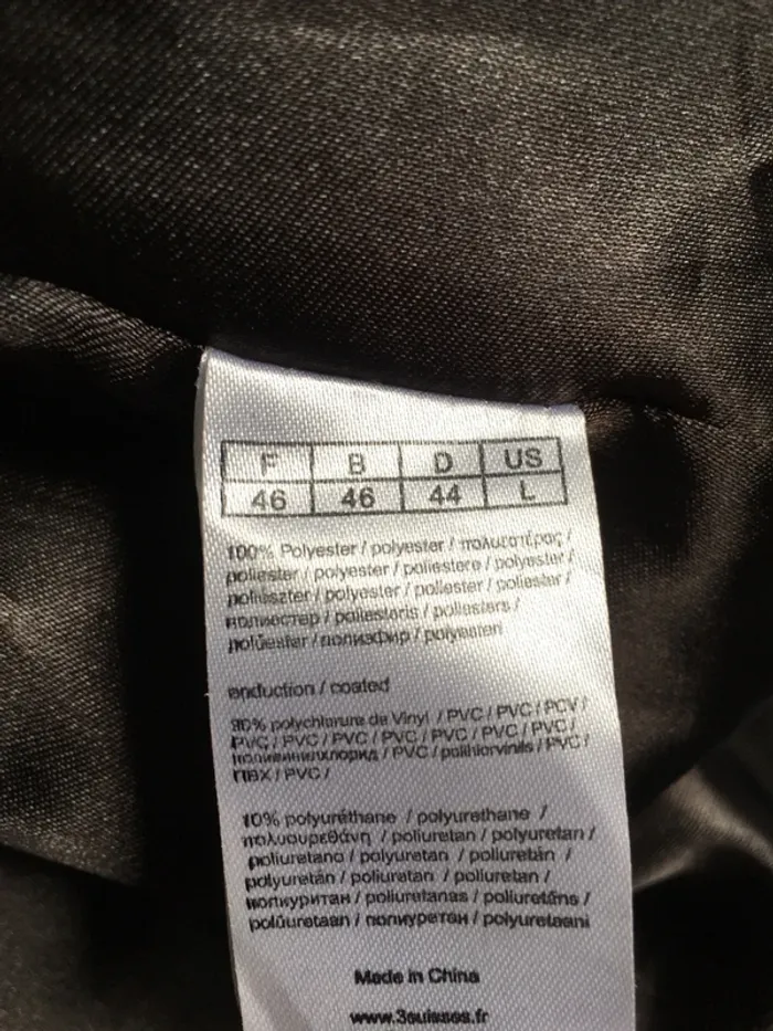 Veste similicuir - photo numéro 5
