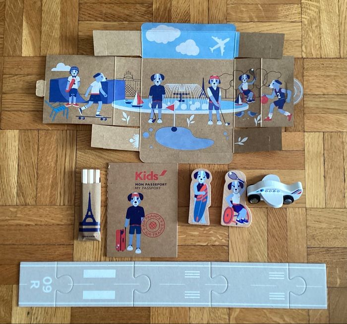 Set de jeux avion compagnie aérienne