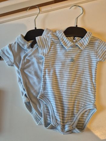 Lot 2 bodies 1.3 mois tex