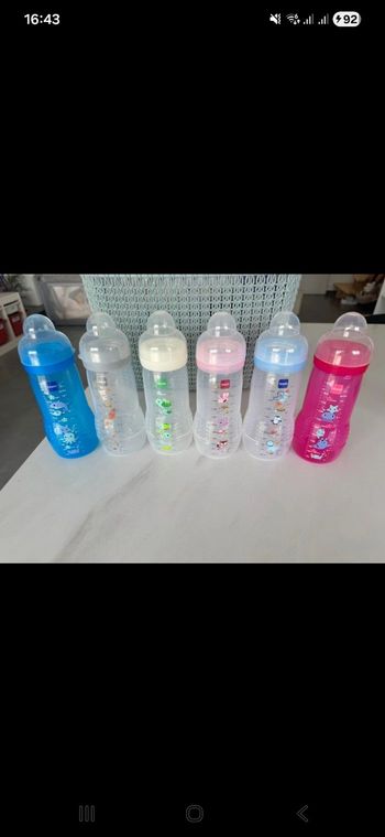Lot de biberons Mam 330ml