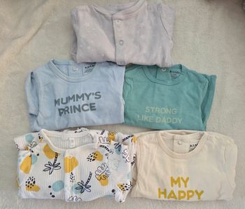 Lot 6 pyjama coton