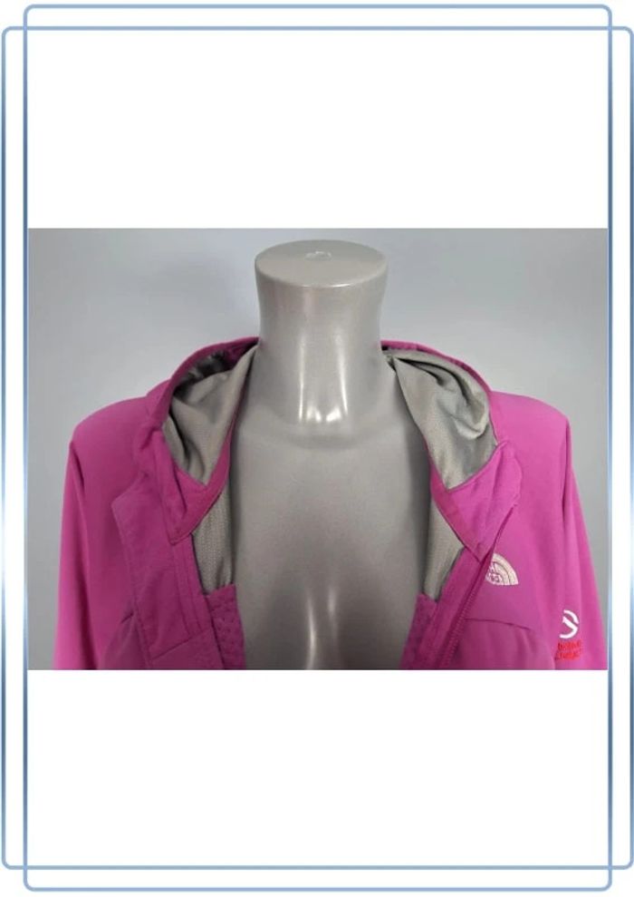 Veste full zip the north face femme violette taille Xl- summit series windstopper - photo numéro 9
