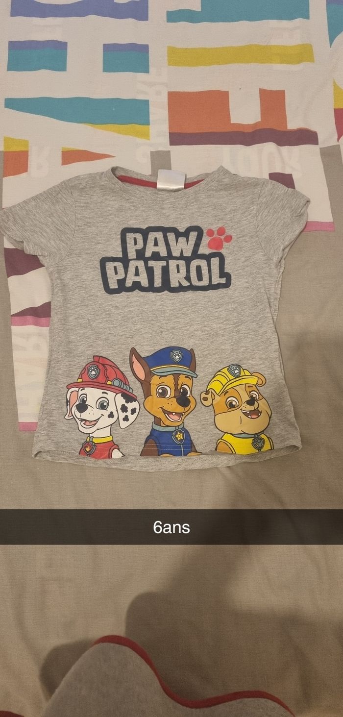 Tee-shirt pat patrouille