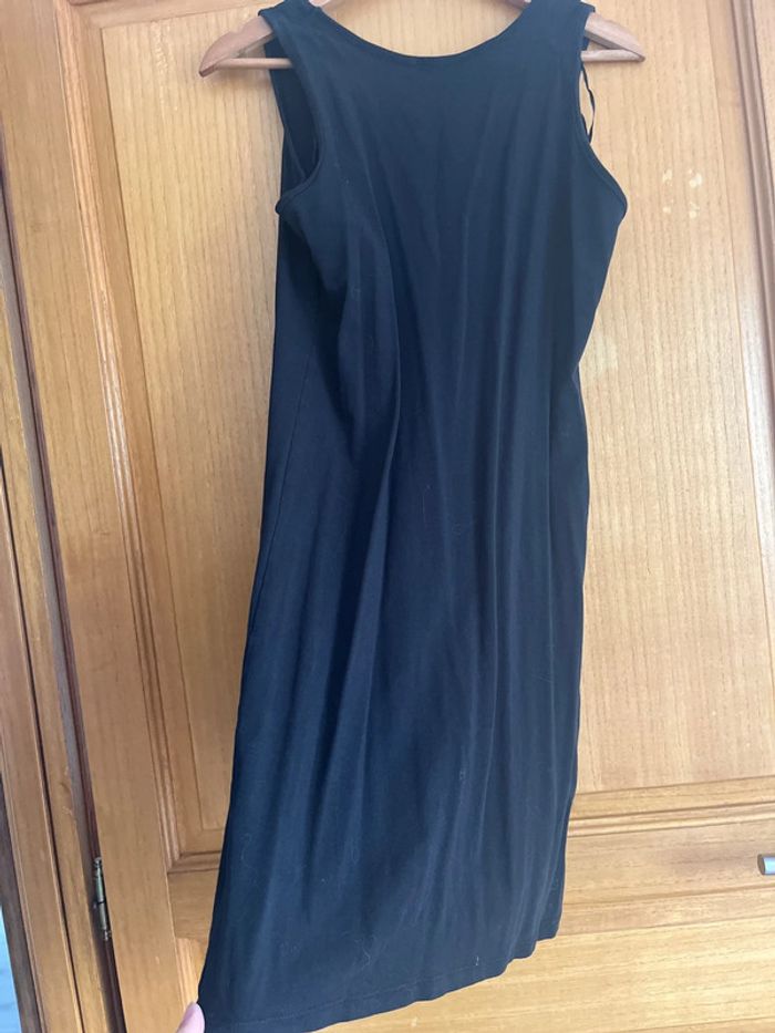 Robe moulante droite noir femme M - photo numéro 4