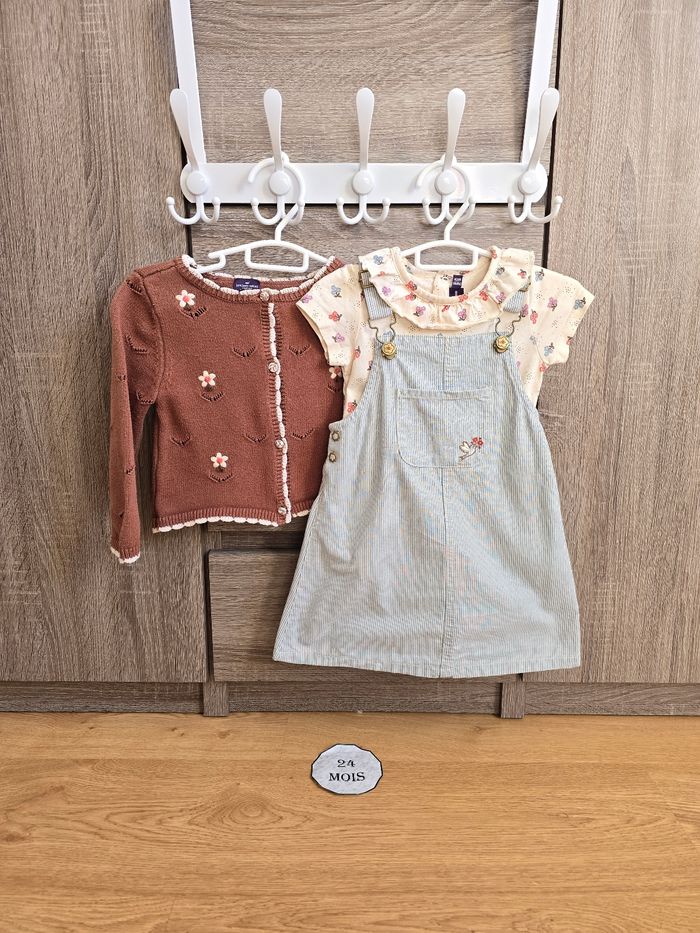 Vêtement Bébé Fille - Collection Sur les Routes de Dordogne - Sergent Major - 24 mois 86 cm - photo numéro 5