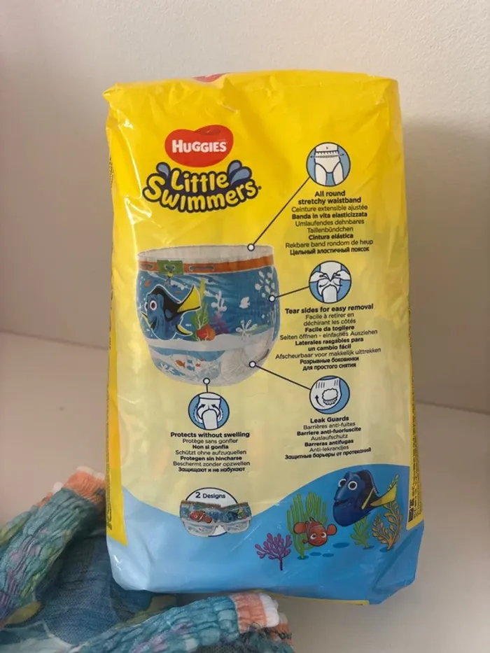 Paquet couche Huggies Little swimmers - photo numéro 4