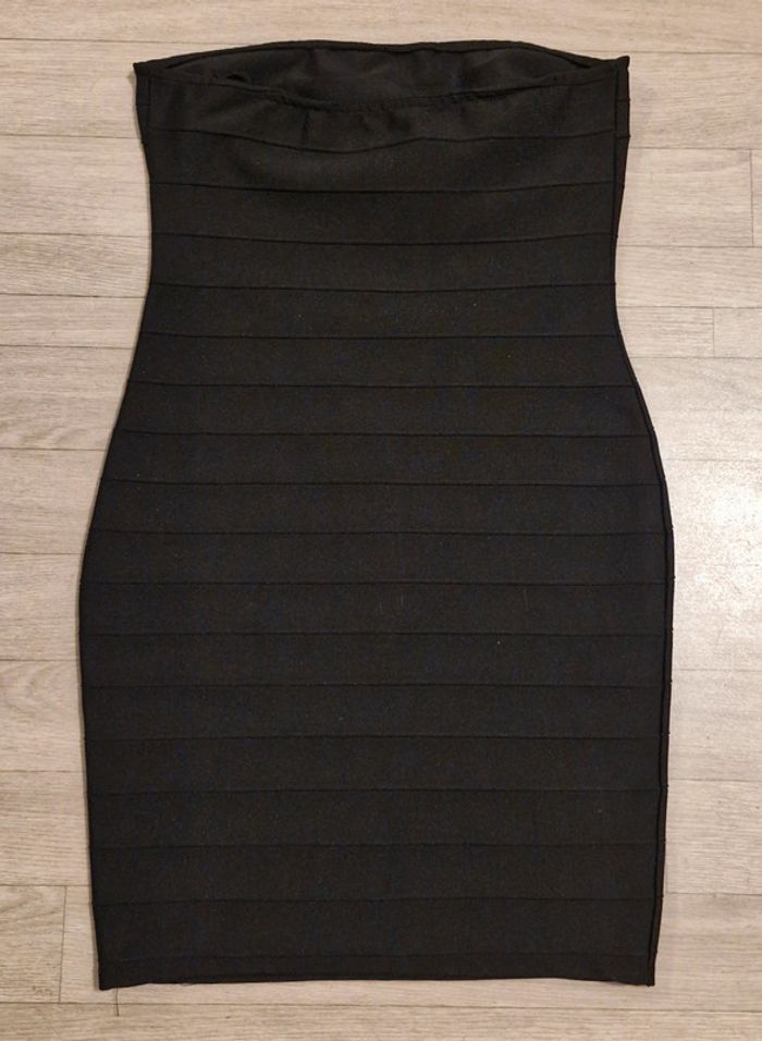 Robe bustier sexy moulante et élasthanne - photo numéro 3