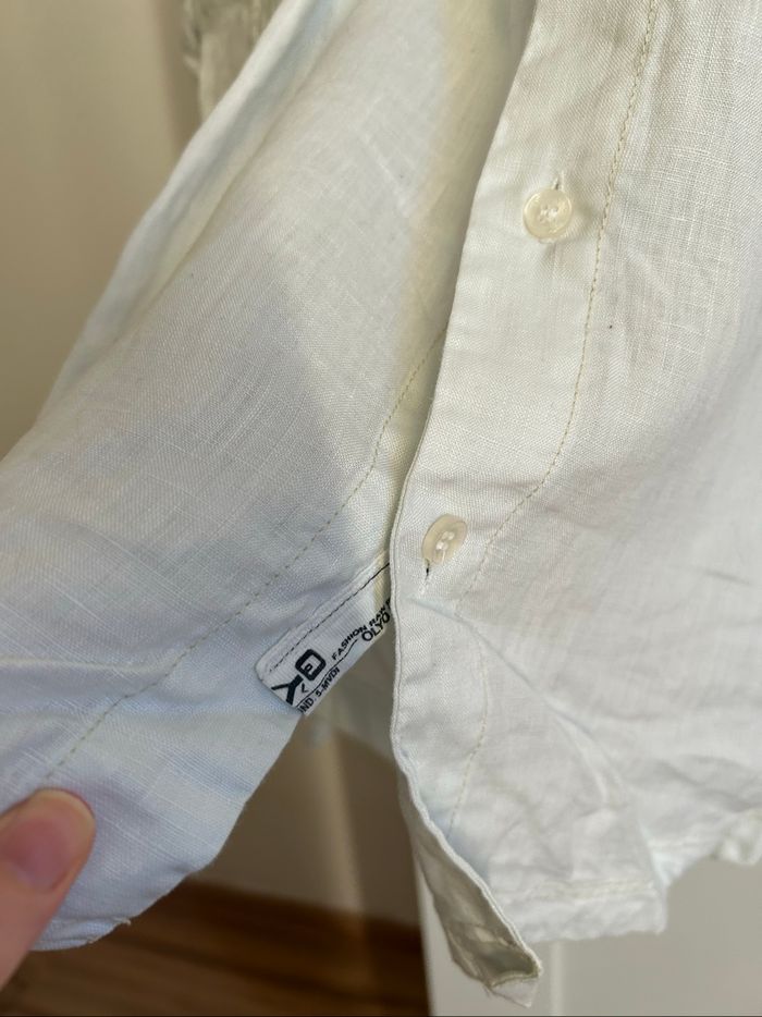Chemise blanche unie Homme Olyo Taille XXL - photo numéro 4