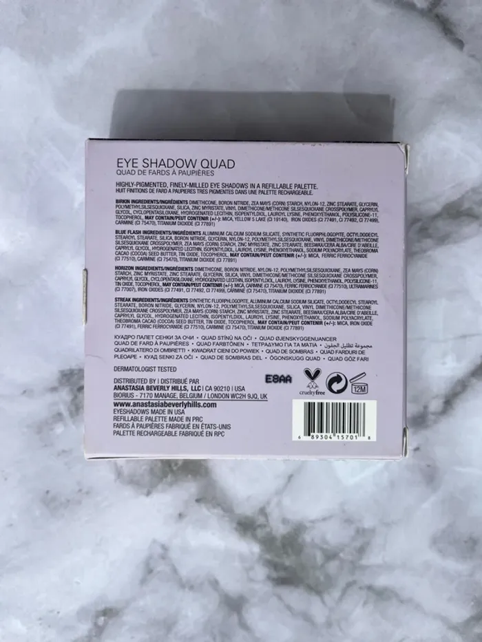 Anastasia Beverly Hills - Mini palette sunset eye shadow quad - photo numéro 2