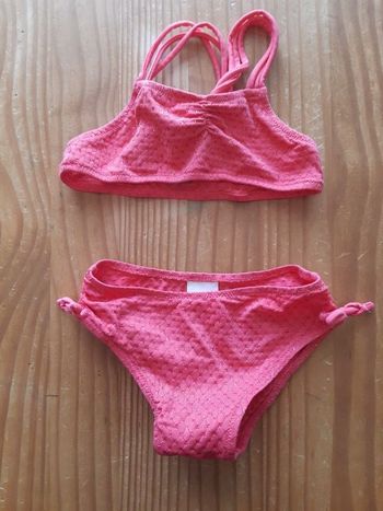 Maillot de bain 2 pièces rose