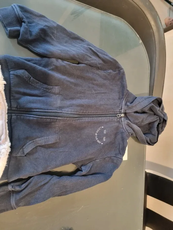 Lot de 2 pull sweat 8 ans fille - photo numéro 5