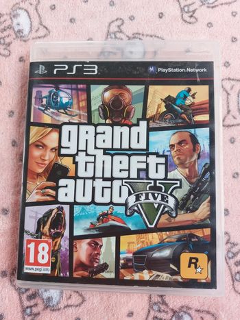 Jeu ps3 grand theft auto V