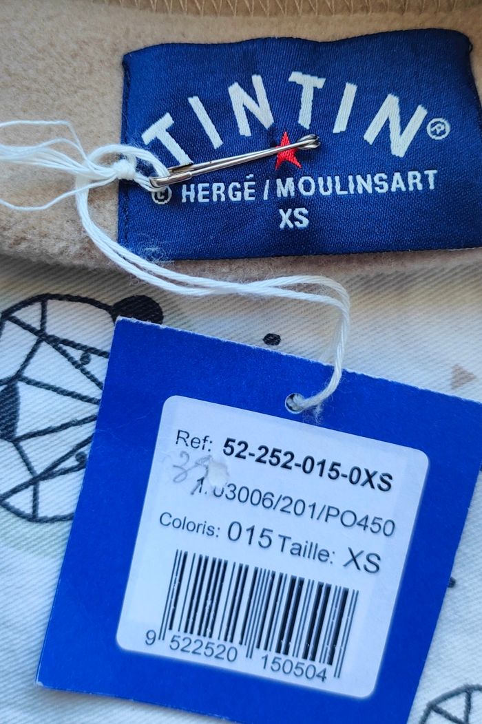 Bonnet Tintin neuf garçon taille XS - photo numéro 2