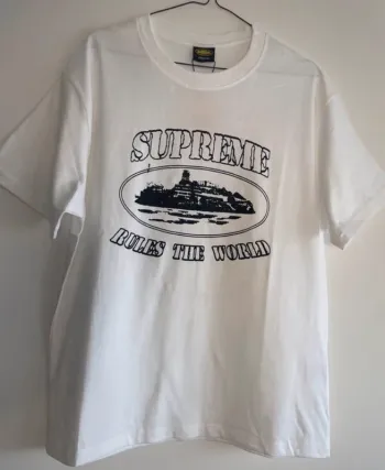 T shirt corteiz suprême blanc