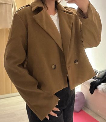 Veste trench d'hiver camel taille L