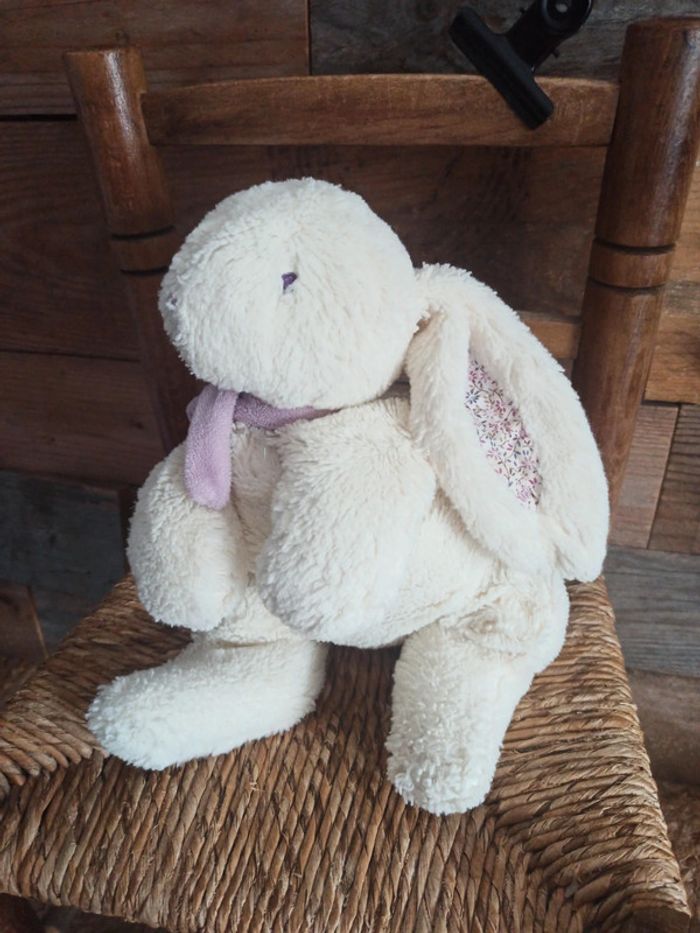 Peluche lapin Jacadi liberty tbe - photo numéro 2
