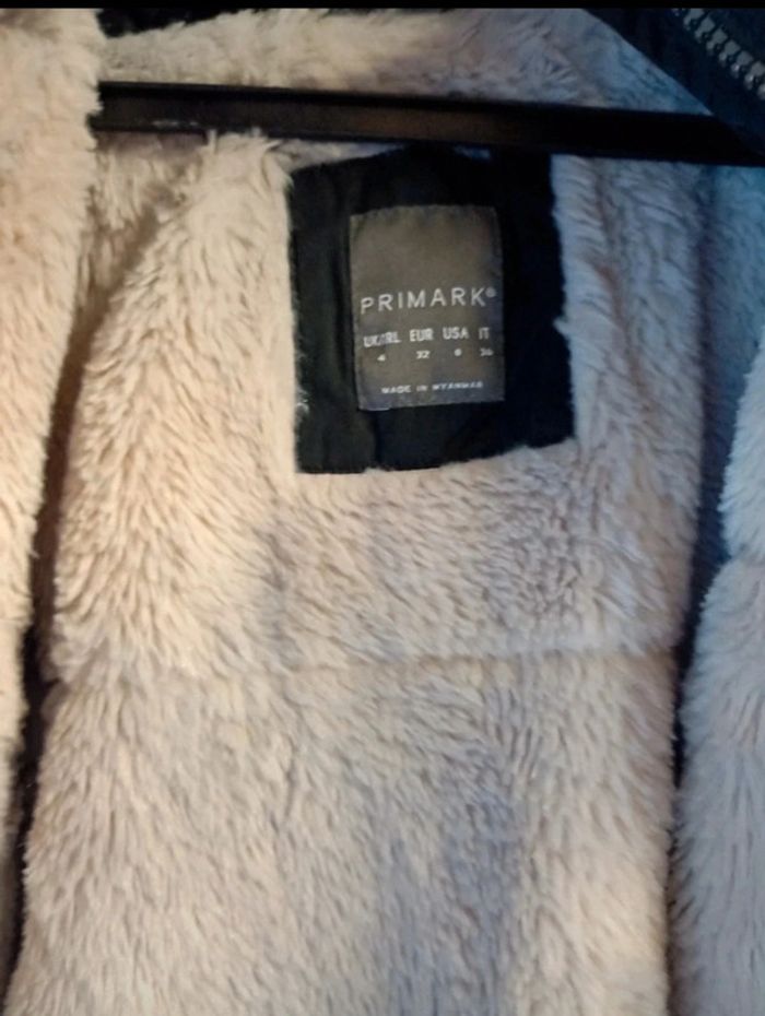 Parka Primark (noir), XXS / 32 - photo numéro 2