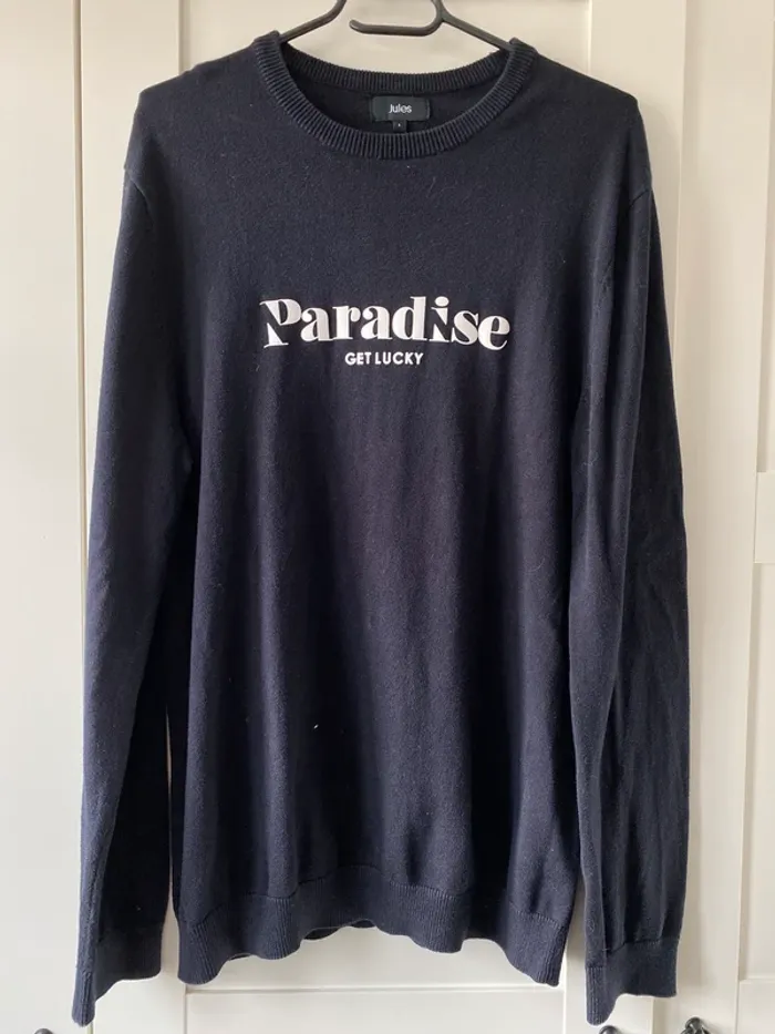 Pull col rond Paradise get lucky