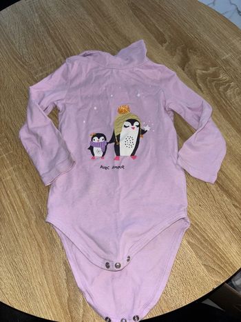 Bodie body fille 18 mois col roulé du pareil au même