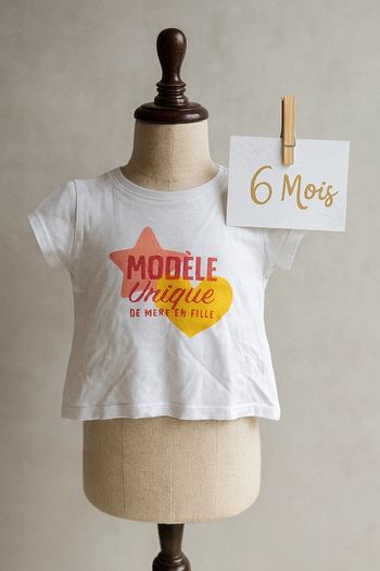 T-shirt 6mois manche courte