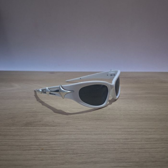 Lunettes de Solei Étoile filantel - Y2K Vintage 90s-2000s - Unisexe Sunglasses - Verres Teintés - photo numéro 3