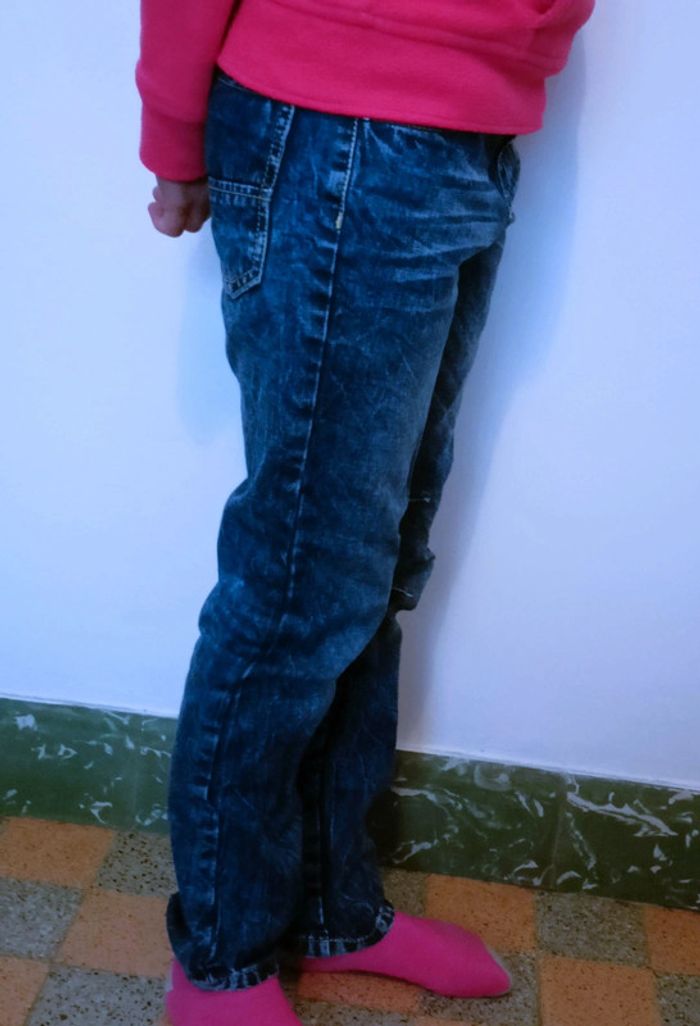 Jeans droit brut 10 ans - photo numéro 5