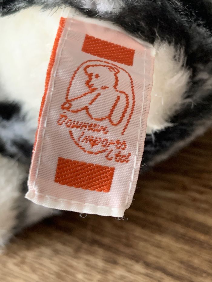 Peluche tigre blanc  parfait état - photo numéro 7