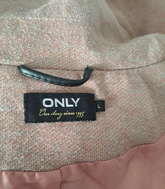 Manteau mi-saison à capuche rose Only Sedona - photo numéro 8